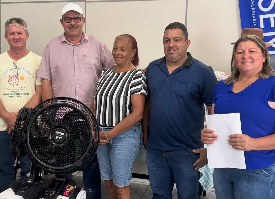 Imagem de compartilhamento para o artigo Prefeitura de Alcinópolis apoia entrega de geladeiras e ventiladores a famílias de baixa renda da MS Todo dia